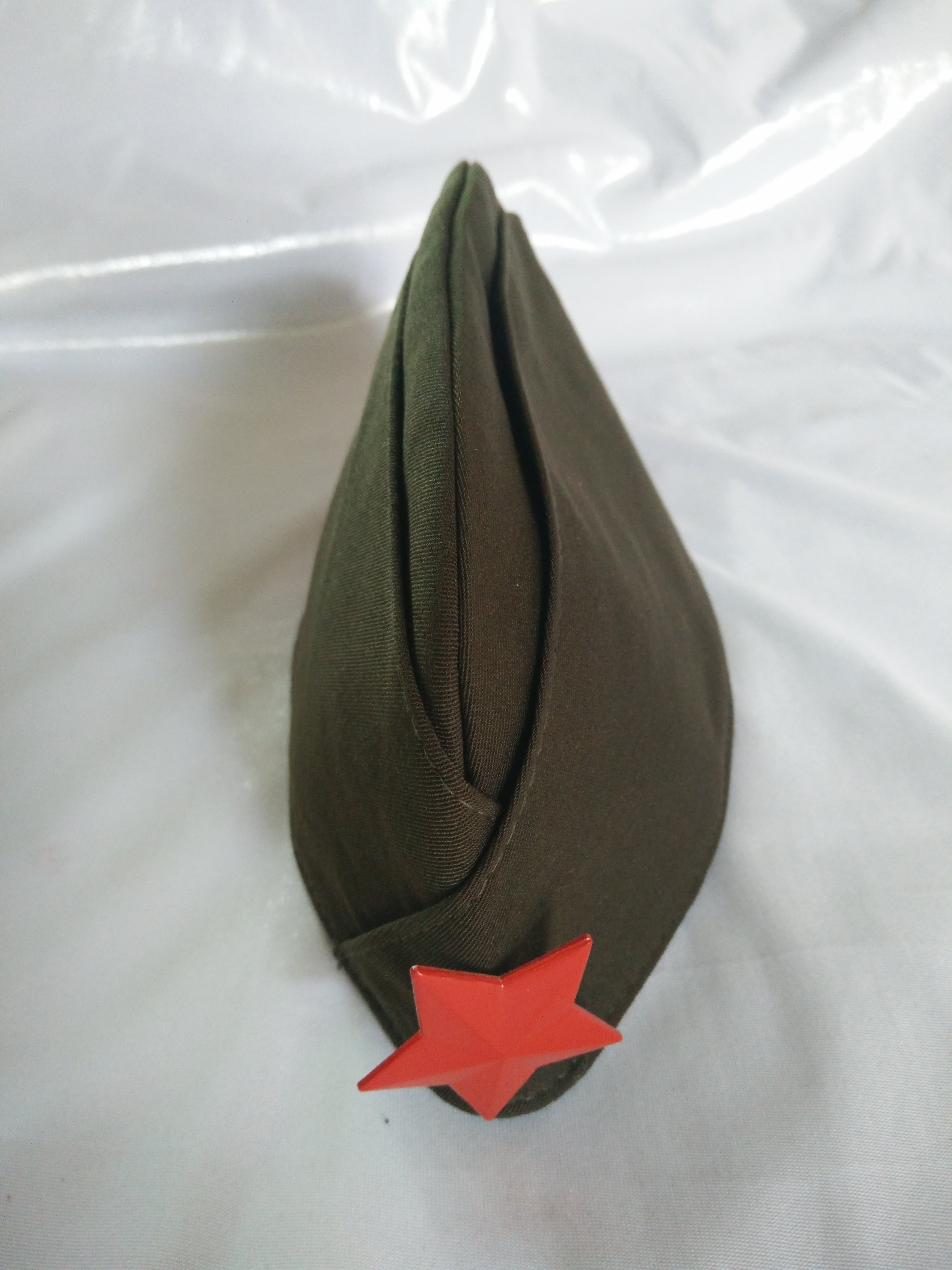 新款水兵船型帽子尖顶男女军迷演出雷军广场舞帽子