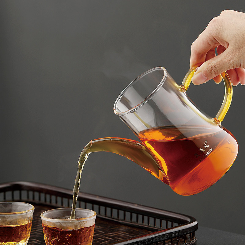 功夫茶功夫斌能达红茶绿茶泡茶茶壶冲茶器高硼硅茶壶