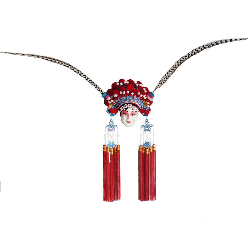 京剧新款花木兰礼品桂英杨贵妃花旦北京女款面具脸谱