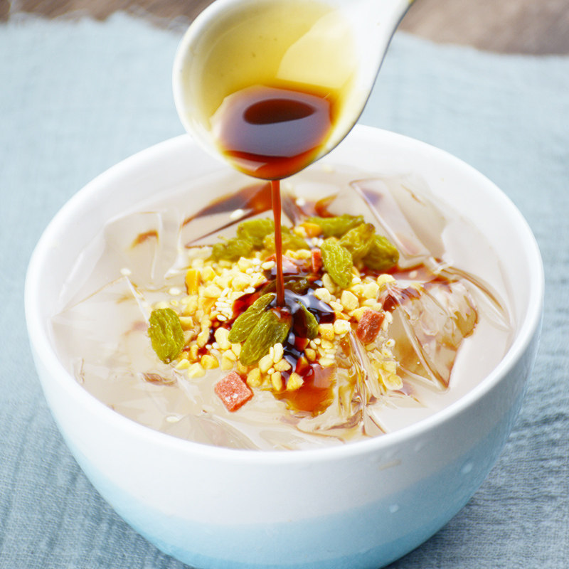 阿依郎冰粉粉四川特产清凉小吃商用diy自制其它饮品