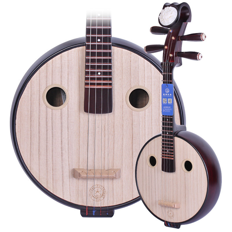 小阮北京星海8501硬木骨花学习演奏民族乐器阮