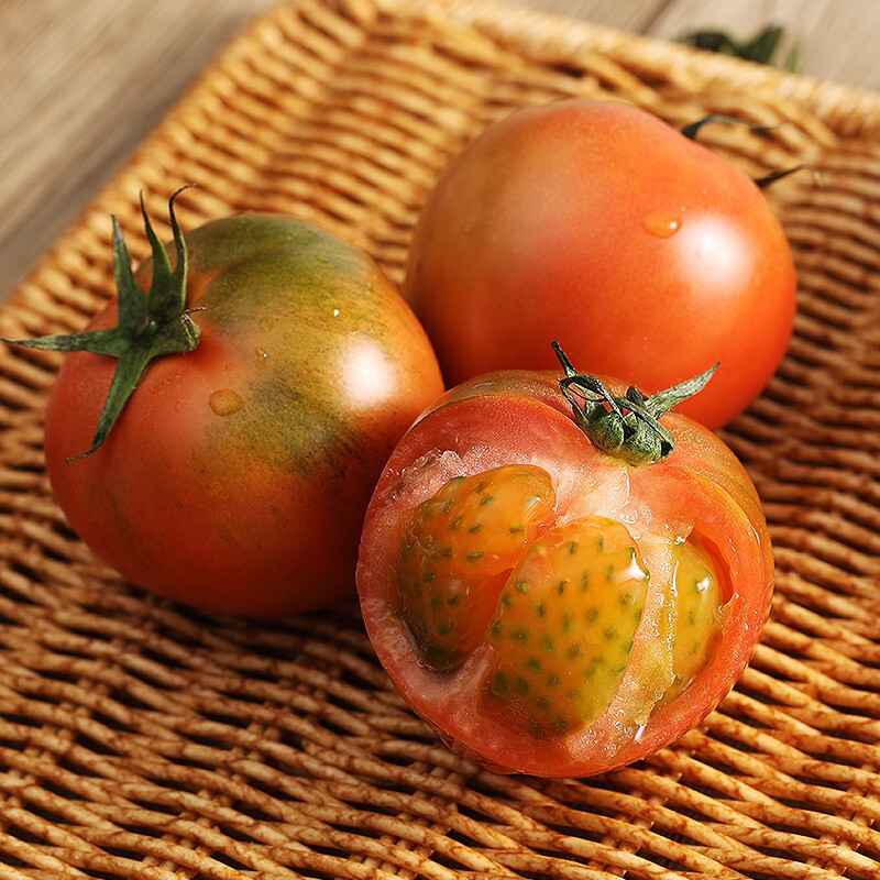 番茄海阳草莓柿子戴安娜王妃新鲜应季水果西红柿番茄