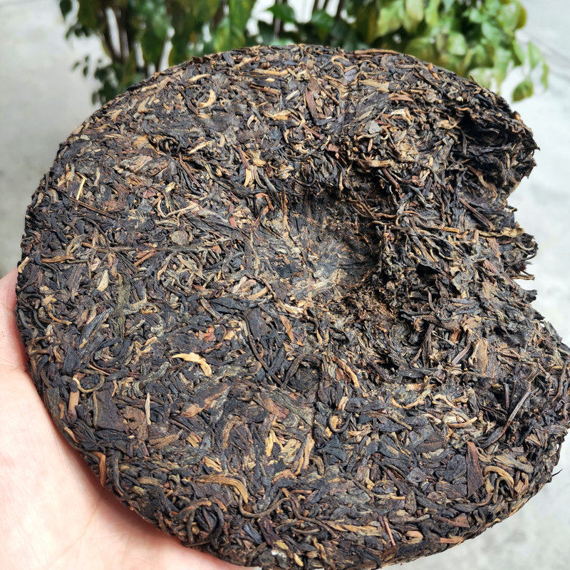 茶叶普洱茶生茶07年昌泰集团易昌号老陈茶布朗山普洱
