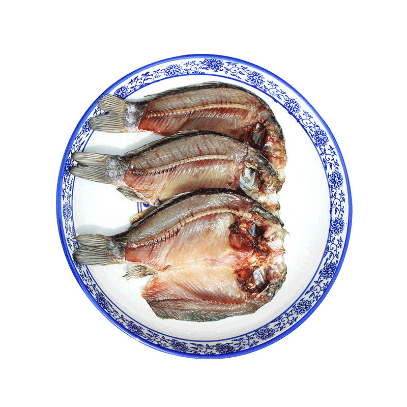 湖北腌鱼风干阳干低盐野生生手鲫鱼开边整条鱼干