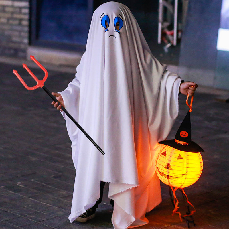 万圣节儿童服装男童扮鬼套装幽灵女童吸血鬼衣服恐怖服饰