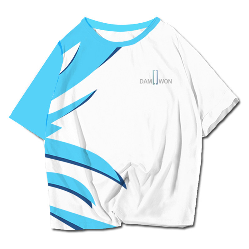 dwg战队队服s10全球总决赛同款showmaker短袖恤衫t恤