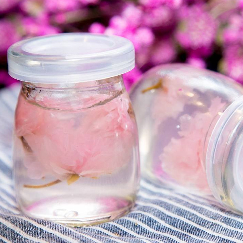 精装 糖渍樱花 长柄盐渍樱花 盐浸腌渍樱花果冻蛋糕卷饼干装饰品