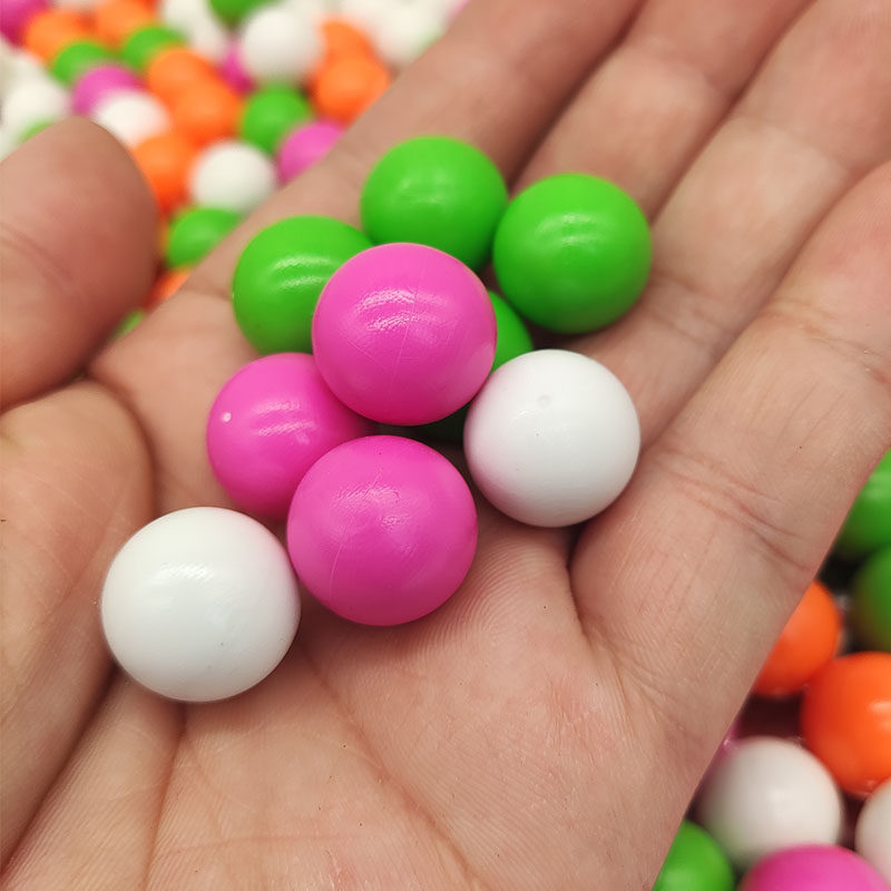 射球游戏机16mm球发射儿童大炮乐园炮打僵尸塑料彩色挖土小球珠子