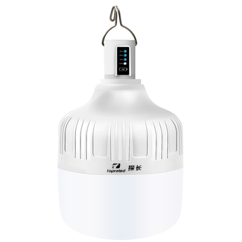 充电灯泡超亮led夜市灯摆摊地摊灯家用移动户外可充电应急照明灯