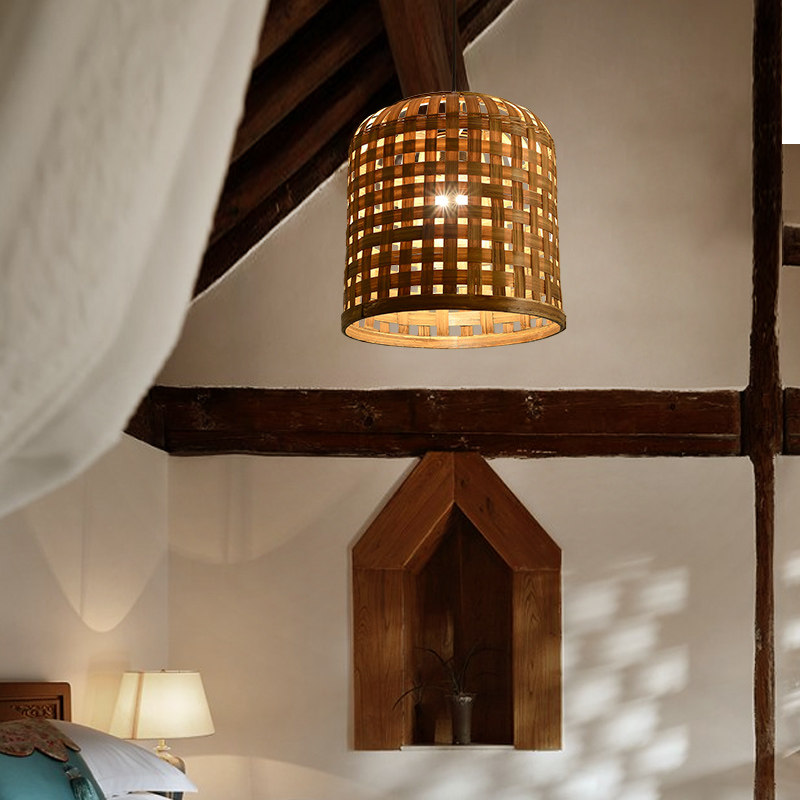 侘寂吊灯设计师咖啡色创意复古日式餐厅茶室民宿酒店