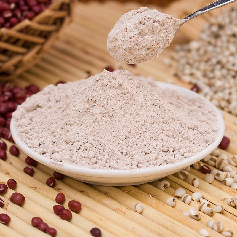 纯香现磨红豆薏米粉红豆粉薏仁祛五谷杂粮代餐粉湿饱腹无添加500g