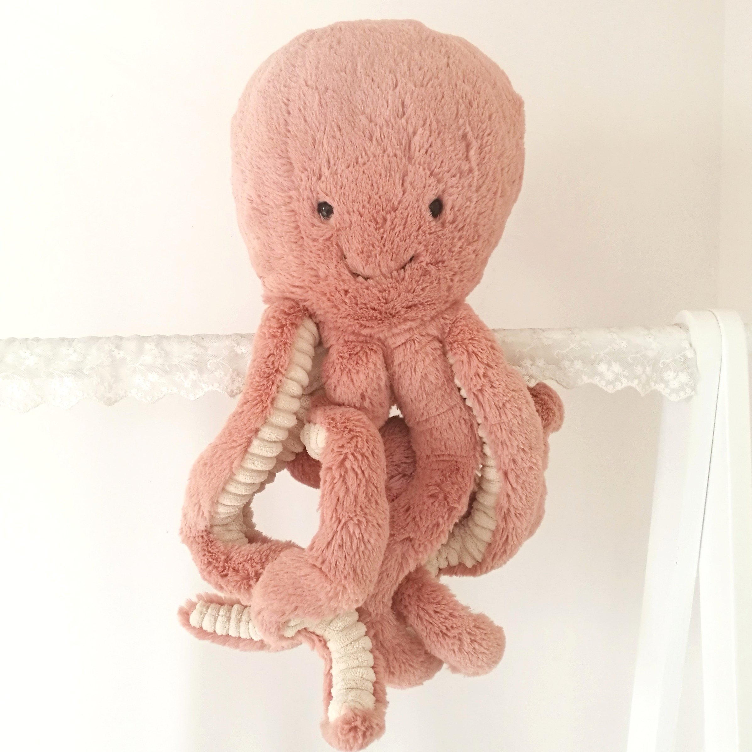 英国正品jellycatodell柔软八爪鱼毛绒公仔章鱼玩偶毛绒布艺类玩具