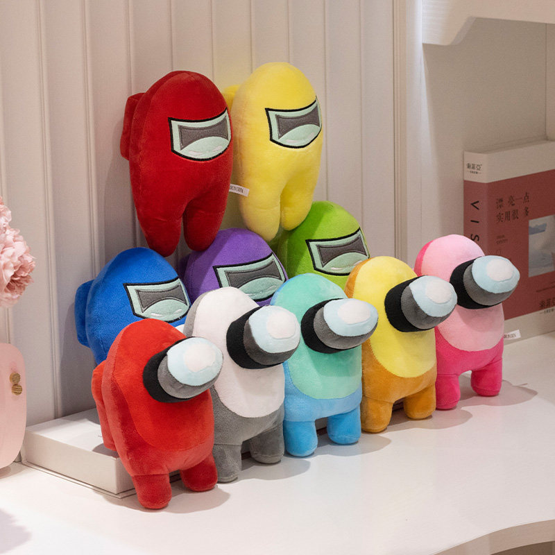 amongus公仔太空狼人玩偶我们之中游戏周边毛绒布艺类玩具