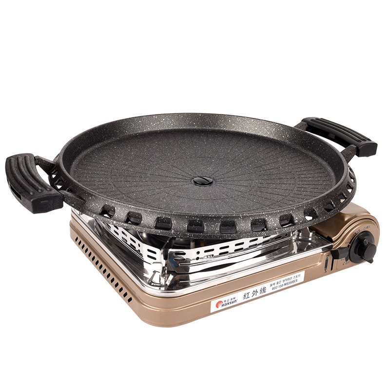 烤肉韩式卡式炉烤盘家用锅不红外线燃气烧烤烤炉烧烤炉