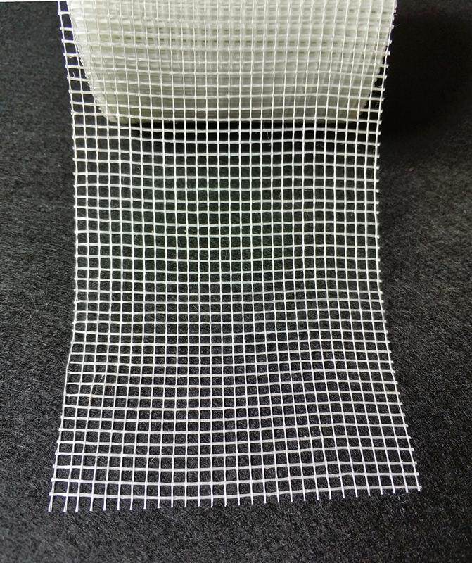 防裂网 网格带5公分10公分网格带玻璃纤维自粘型网格布 装修材料