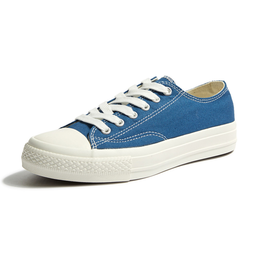 美特特斯邦威威帆布鞋春夏运动低帮系带情侣帆布鞋