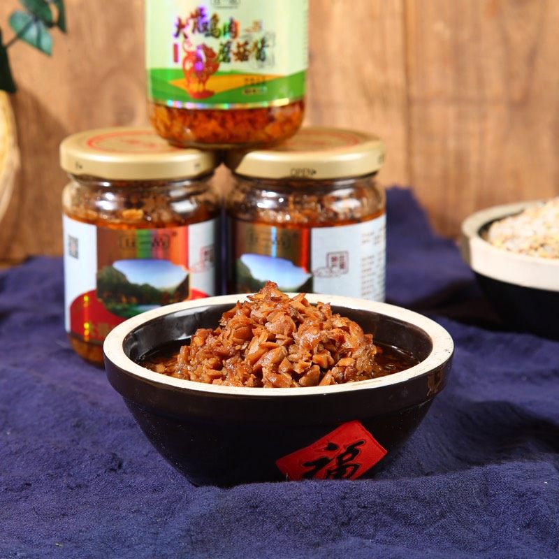 庄河特产六瓶省内三省东北旅游冰峪蘑菇鸡肉酱类调料