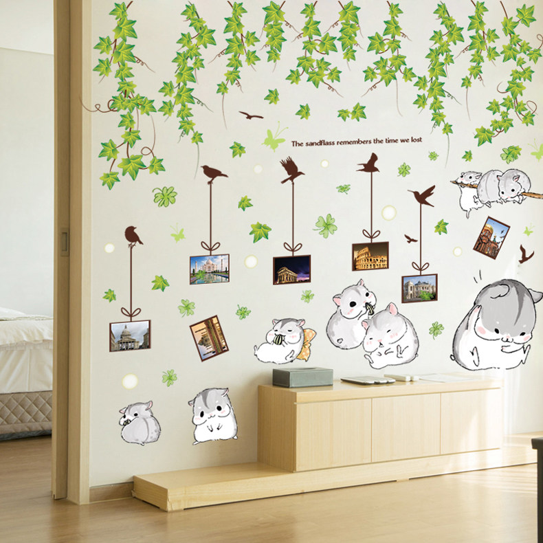 墙上贴纸宿舍改造装饰海报图案摆设墙壁寝室墙贴