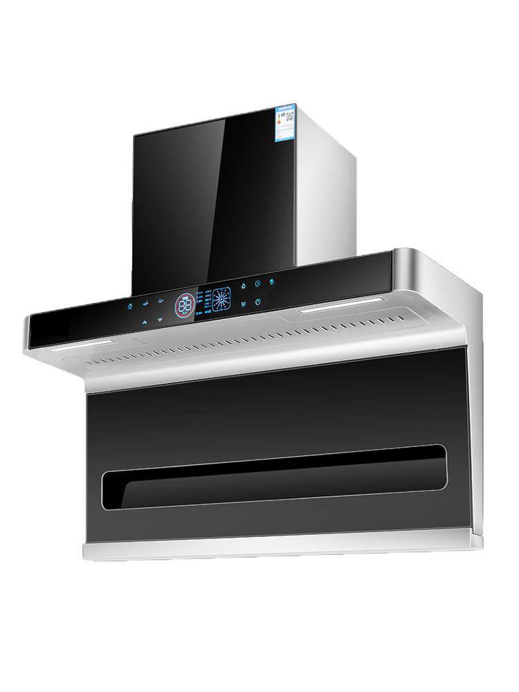 好太太油烟机家用厨房大吸力顶侧双自动清洗变频字型油烟机