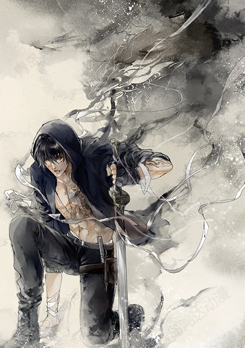 盗墓笔记记挂画吴邪张起小哥动漫周边壁纸海报定制动漫挂件