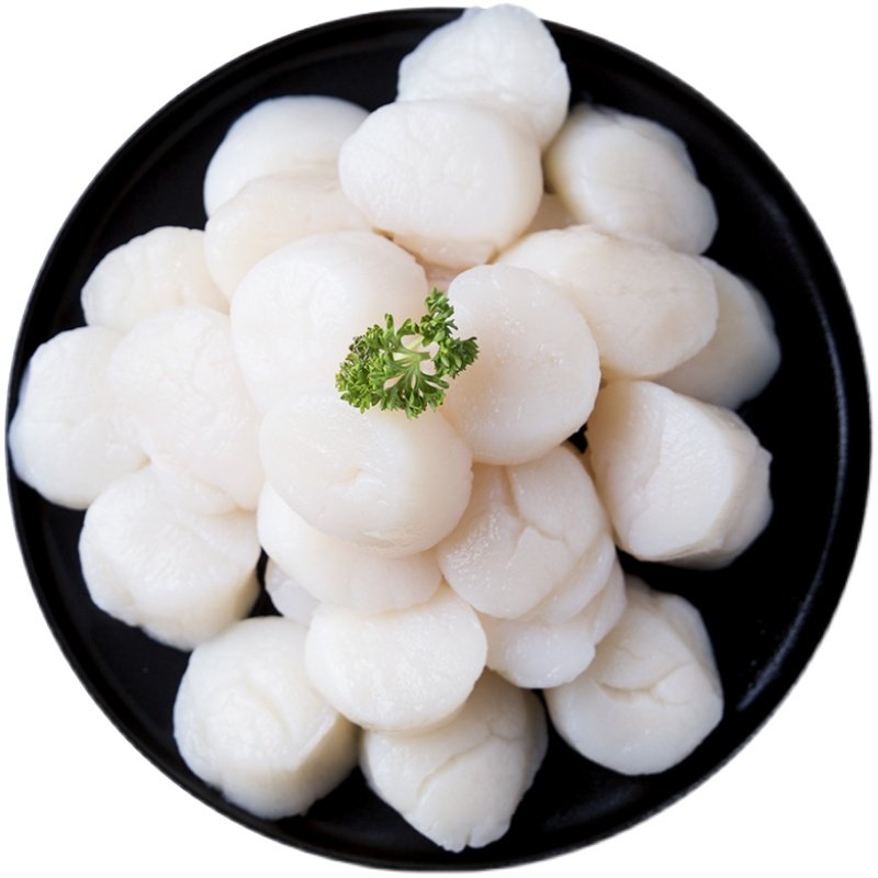 贝柱帆立1kg34个左右日料级大个个头包装日式扇贝柱