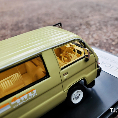 mc 1:43 三菱得利卡 4x4 delica 4wd 仿真树脂汽车模型 现货
