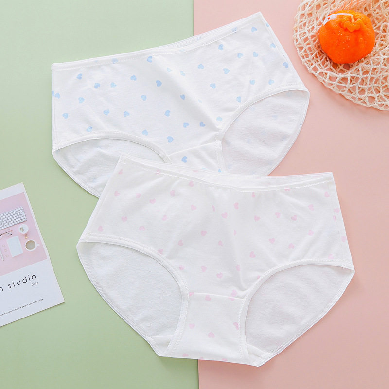 少女内裤高中初中中学生青少年女孩短裤发育底裤女三角裤