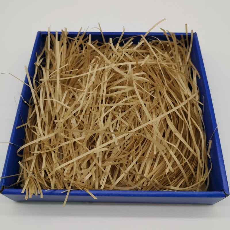 拉菲草礼盒填充物碎纸条创意铺垫高档礼品盒配件糖盒