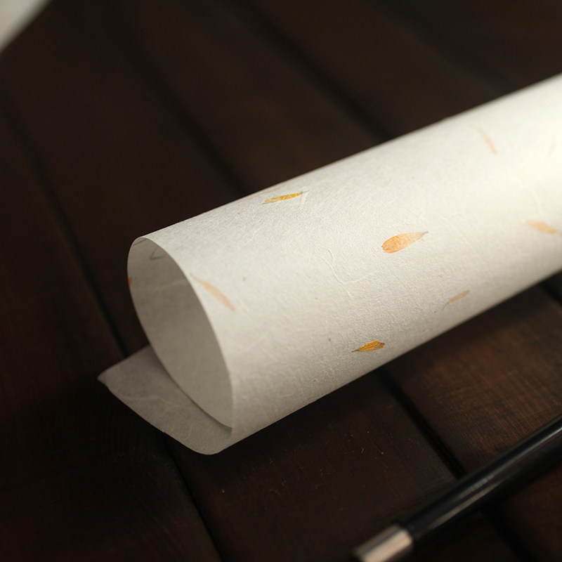 花瓣自然浪漫创意书法古风花草情书信笺唯美信纸