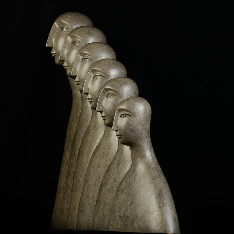 摆件宇达青铜方旭作品平凡的轨迹平凡凡的轨迹限量摆件