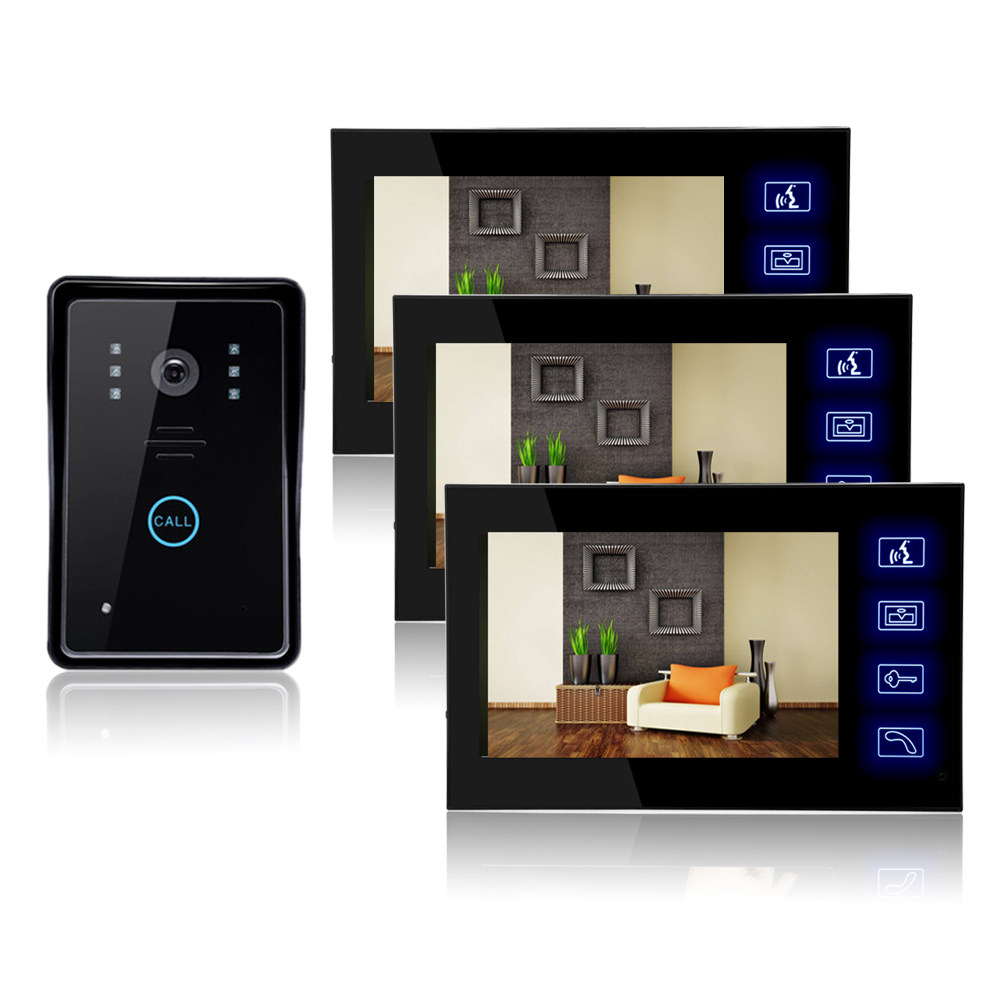 可视门铃家用高清主机分机有线楼宇门禁对讲设备楼宇对讲设备