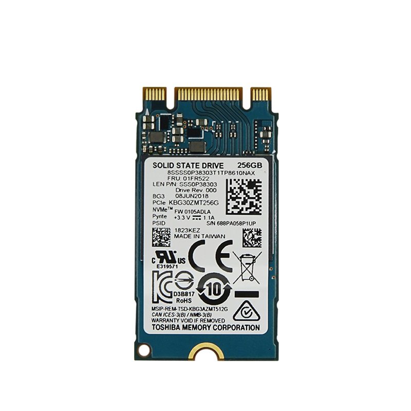 2242lenovo联想东芝bg3m.2512gpcie固态硬盘固态硬盘