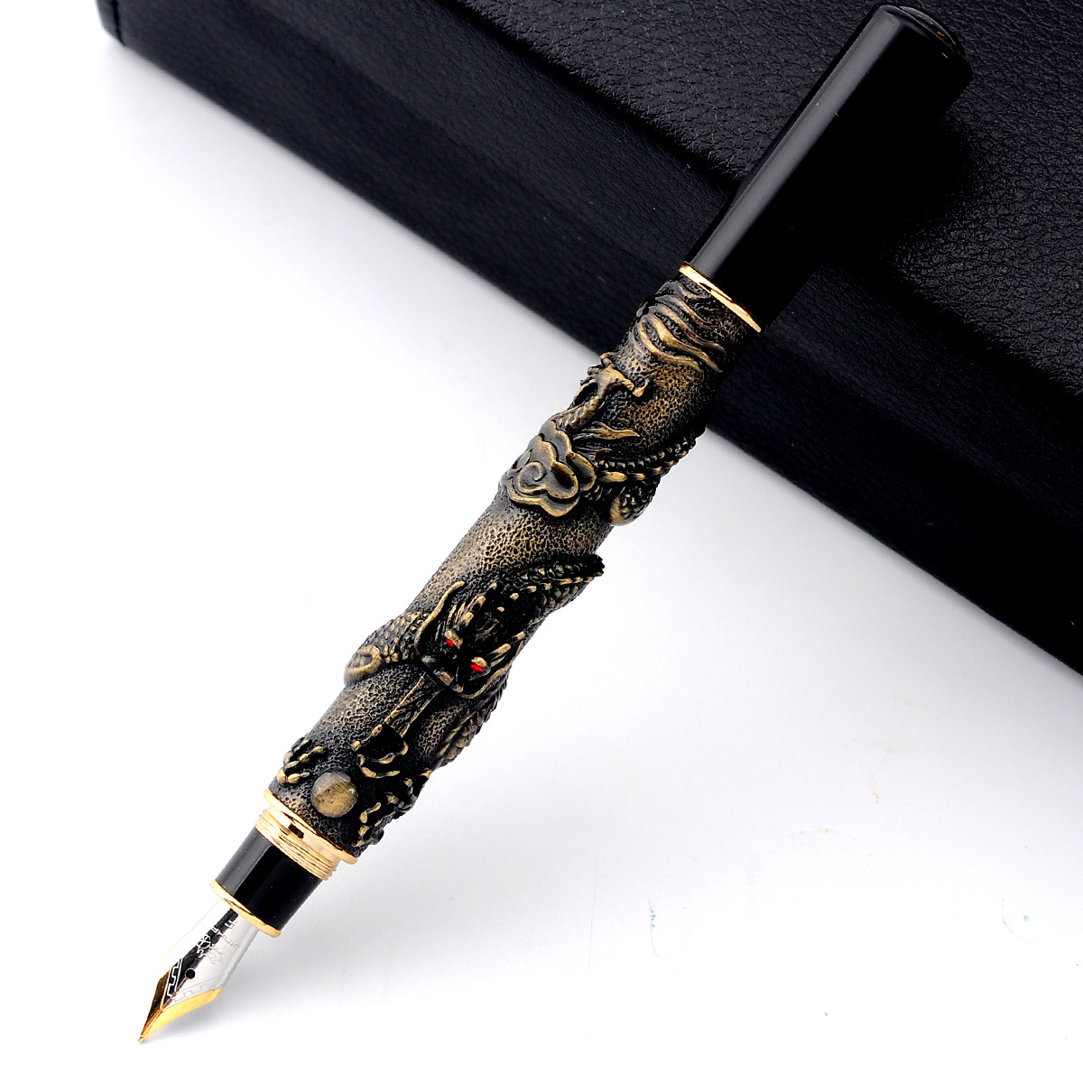 钢笔金豪高档礼品铱金美工工笔宝珠商务办公书写钢笔