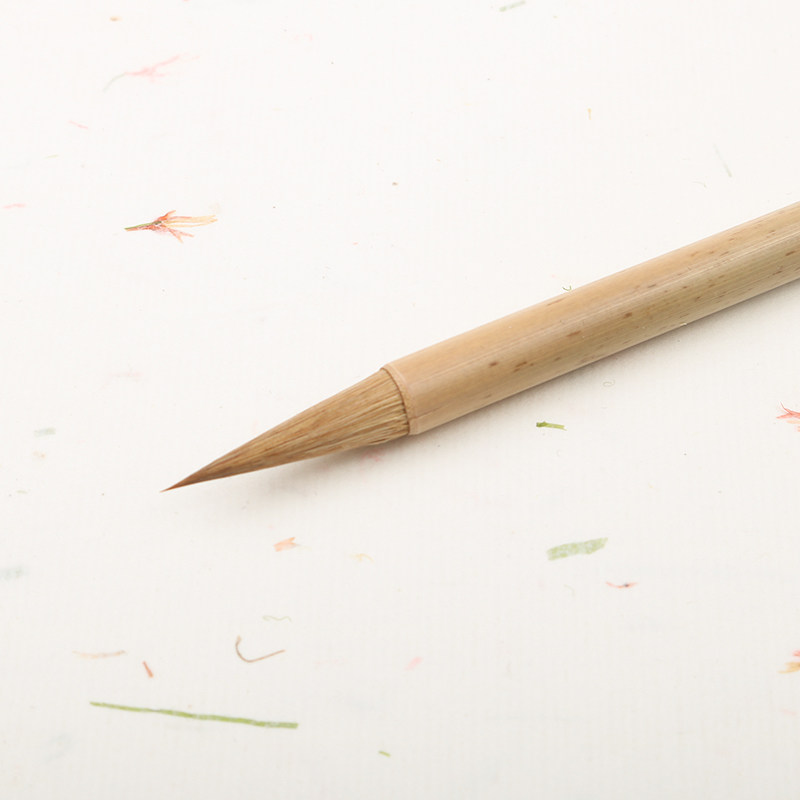 狼毫仿古古狼尾中竹竿宣笔欧体赵体行草书楷书毛笔