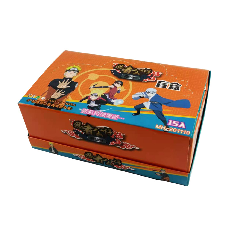 15盒火影忍者手办盲盒男生公仔挂件2020网红新款潮玩盲盒