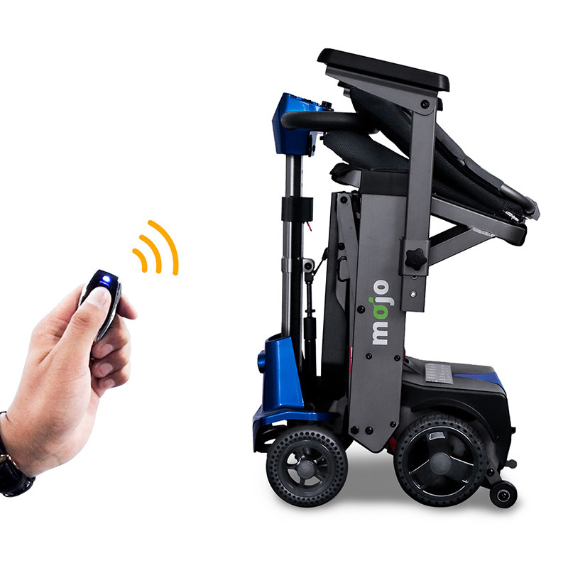 斯途玛mojo新款全自动折叠老人代步四轮电动车轻便老年代步车