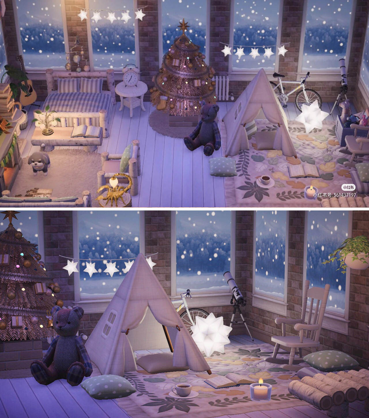 家具动森动物之森岛屿设计设计室室内全套瞭望amiibo