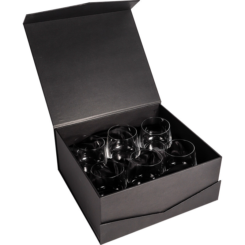 nappa水晶玻璃水杯家用矮款刻花果汁啤酒杯威士忌玻璃杯