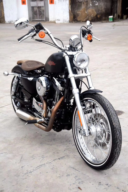 [红尘摩托店]★出售—2014年哈雷运动太子72v,1200cc大太子 - 红尘