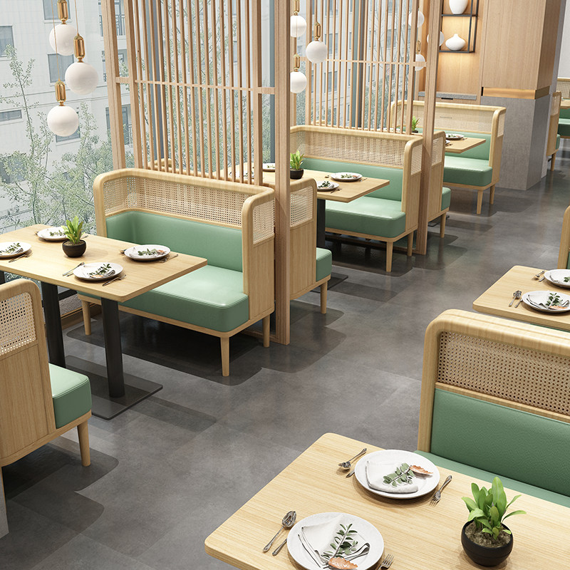 定制主题餐厅自助火锅烤肉肉店卡座饭馆日料卡座