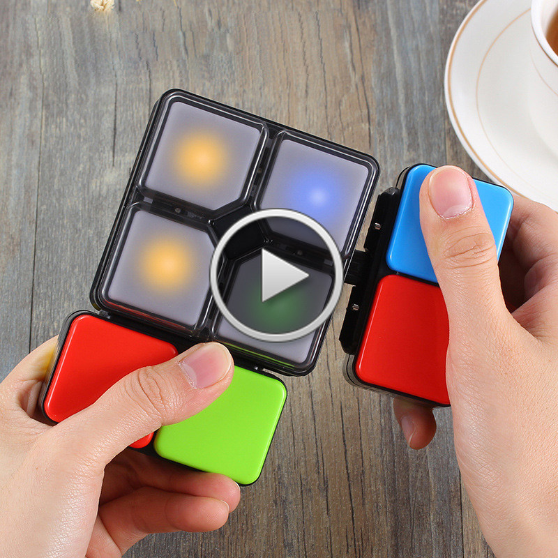 音乐百变魔方电子游戏灯光益智无限魔方减压神器儿童玩具魔方