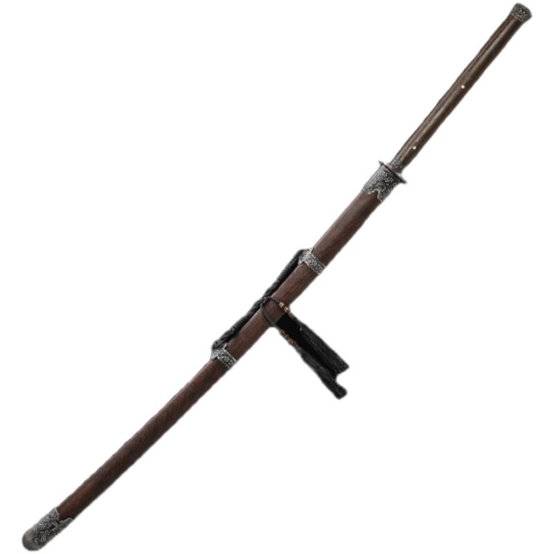 龙泉市镇宝剑木制苗刀一体戚家刀长款防身武术刀剑