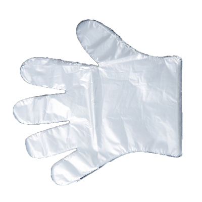 一次性手套塑料透明食品餐饮薄膜手套一次性pe手套龙虾薄款100只