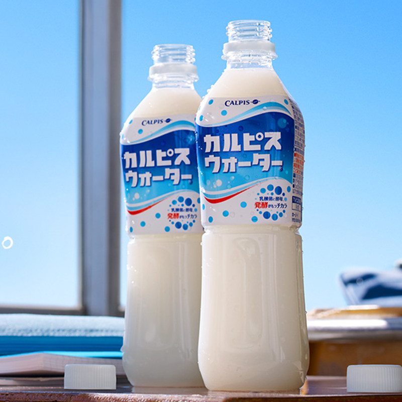 日本进口朝日calpis可尔必思非活菌乳酸菌饮料0脂肪饮品500ml
