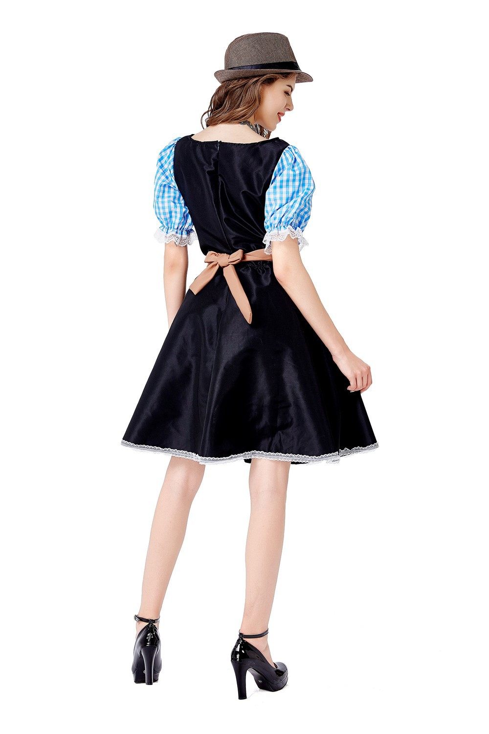 啤酒德国慕尼黑啤酒节女郎连衣裙民族传统服饰庄园民族服装