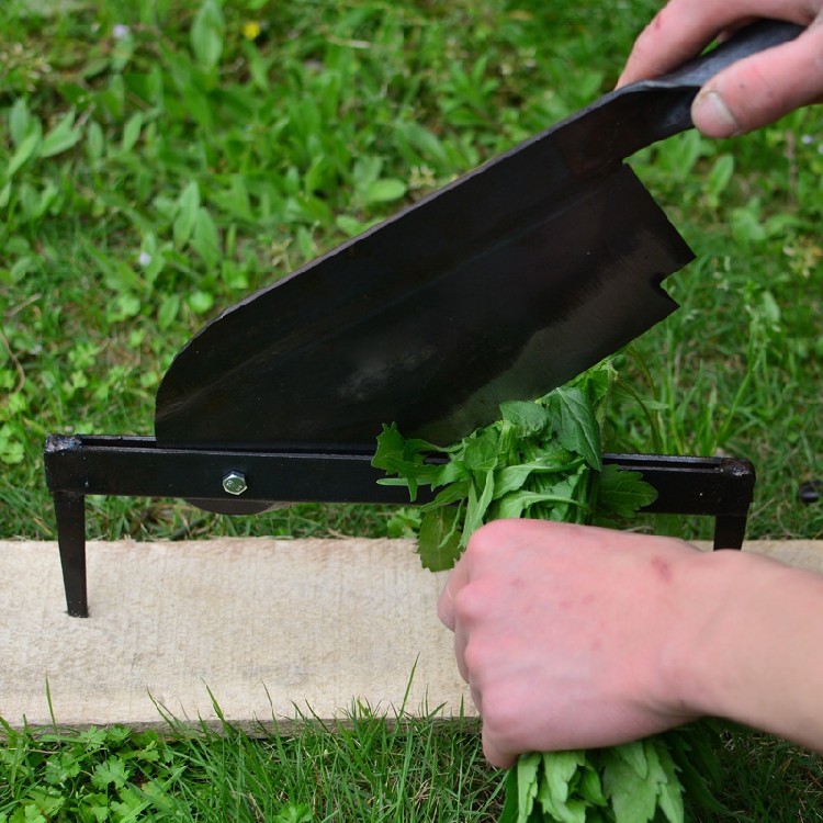 铡刀锰钢老式铡草刀 铡秸秆草秧 铡牛羊草闸刀 钢铡铡刀匝刀切刀