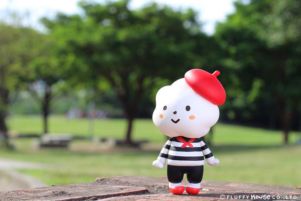 vingeo现货fluffyhouserainbowstyle法国国风彩虹妹妹潮玩盲盒