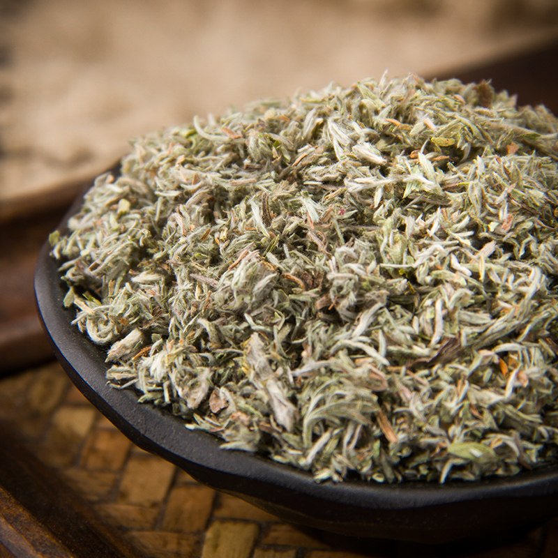 精选中药材茵陈白蒿绒蒿猴子毛绵陈绵茵陈茶正品500克包邮