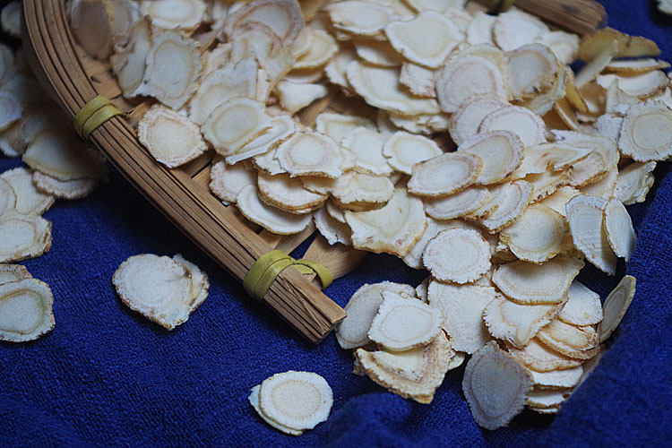 正品同佰百参白参切片吉林省黄芪枸杞官网直销人参