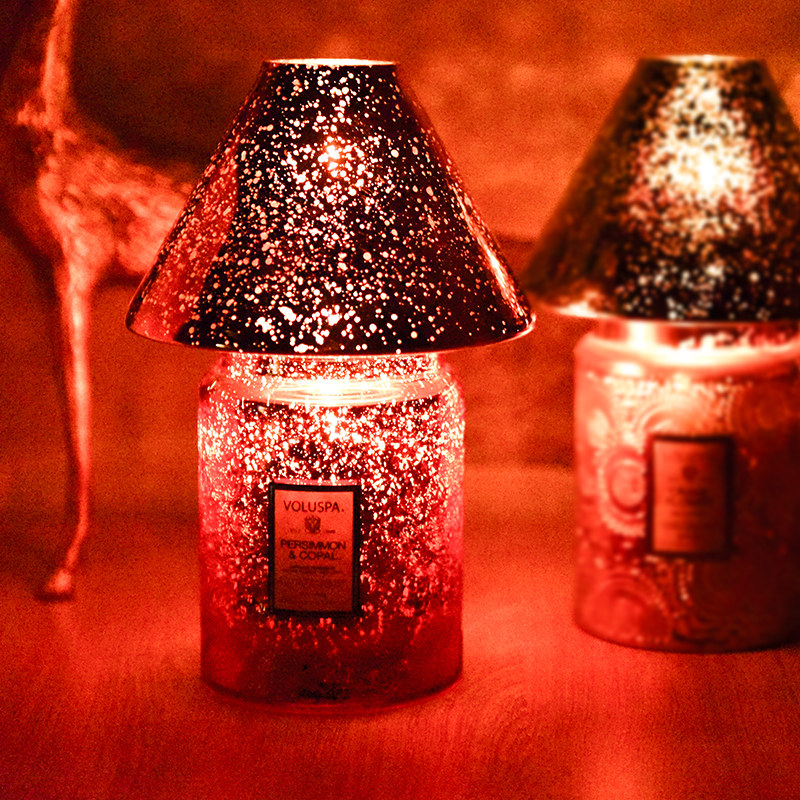 蜡烛yankeecandle扬基香薰玻璃杯烛台浪漫创意灯罩香薰蜡烛